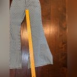 Women Jeans Wide Leg Pants Mile High Pin Stripe Bell Bottoms Size Small Blue Photo 2