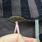 One Girl Who Black Floral Embroidered Full Front Zip Sweater Photo 14