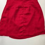 superdown  Syrus Slit Mini Dress in Cherry Small Photo 6