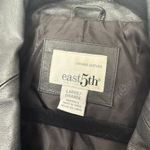 East 5th Fifth Women’s Large Black Leather Jacket Y2K 2000s Photo 1