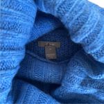 Aerie Cozy Blue Cable Knit Sweater Photo 2