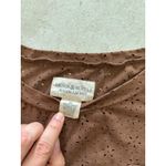 Denim & Supply Ralph Lauren  Top Women Size Small Brown Short Sleeve Western Boho Photo 4