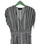 Sugar Lips  Jumpsuit Medium Gray White Sleeveless Trendy Minimalist Photo 1