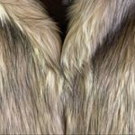 Kenar NWT  Tan/Brown Faux Fur Sleeveless Vest Large Photo 5