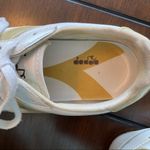 Diadora|| White/gold sneakers Size 9.5 Photo 3