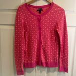 Tommy Hilfiger Pink Button Cardigan 100% Pima Cotton Photo 0