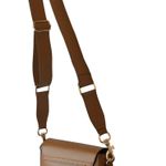 Roberta Rossi Milano Roberta Rossi Genuine leather Italian Crossbody bag Purse Tan color Photo 10