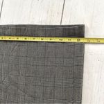 American Eagle  Wide Leg Trousers Womens 8 Long Gray Plaid Pants Stretch New Photo 13