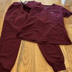 FIGS Burgundy  set Photo 0