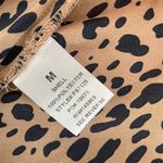 Dress Forum NWT Work To Weekend Leopard Satin Wrap Skirt Blouse M Photo 7