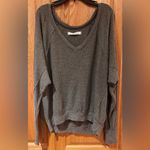 We The Free  Santa Clara Ribbed Thermal Top‎ Dolman Sleeves in Ferngully Small Photo 6