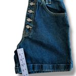 No Excuses Vintage  High Waist Button Fly Vintage Women's Jean Shorts Sz 9/10 Y2K Photo 3