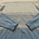 Classic Elements Vintage  Angora Rabbit Blend Blue Sweater Women’s Size Large‎ Photo 1