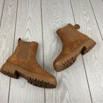 Lauren Ralph Lauren Women's Corinne Leather Ankle Boots 10B Brown Suede $247 Tan Size 10 Photo 2