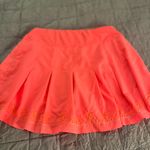 Lucky in Love Pink Floral golf/tennis/pickleball skirt. Size Small Photo 4