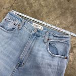 Abercrombie & Fitch  the ankle straight ultra high rise distressed jeans Photo 2