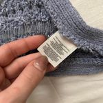 Rachel Roy Blue textured open knit vest top Size small Photo 2