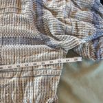 Anthropologie MAEVE by , Blue And Cream Colored tunic size Small Photo 3