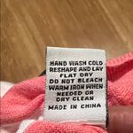 Elliott Lauren White Knit Top thin sweater like new medium Pink Photo 5