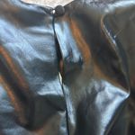 Marina Moscone faux leather Twist Capelet NWT Black Photo 8