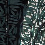 SAMUEL DONG BLACK TEAL ROSETTE FLORAL SHEER DRESS JACKET MEDIUM Blue Photo 7