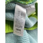 ASOS Design Scenic Landscape Cardigan Button-Up V-Neck Sweater size 8 Photo 6