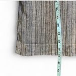 J. Jill Pure grey Linen Faux Wrap Shift Dress tunic Normcore Sz M Gray Size M Photo 4