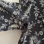 The Kooples FLAWED  Rodeo Snake Print Silk Ruffle Dress, Black/Cream, Size Small Photo 15