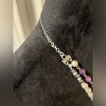 Cato NWT  2 Tiered Silvertone Necklace Photo 3