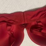 Cacique  Sz 40B Red With Black Lace Padded Underwire Bra Photo 9