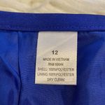 Emily Skirt size 12 royal blue color brand new waist 32” Photo 2