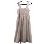 Uniqlo  Linen Midi Dress Cream Medium Photo 12