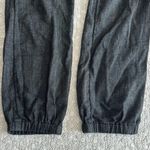 Madewell Shorewalk Cover-Up Pants Linen Blend Joggers Charcoal Gray Size S Photo 10