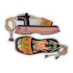 Farm Rio Beaded Banana Platform Sandal in Black Size 8 NWT Photo 1