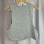 Aerie Offline Small Stay Hydrated Zebra Animal Graphic High Neck Crop Tank Top Photo 1