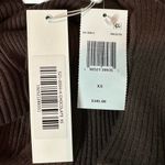 Jonathan Simkhai Leah Ribbed Cable Knit Wool Blend Sweater Chocolate Size XS Photo 9