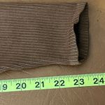 Good American Shine Seamless Leggings Ribbed Brown Size 1/2 Small Medium Ankle Photo 7