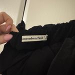 Abercrombie & Fitch Black One Shoulder Midi Dress Photo 6