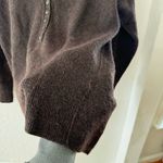 Madewell Brown Wool Asherton Waffle Henley Sweater XS Photo 4