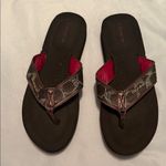 Coach  Women's Sandals in Brown and Red Photo 0