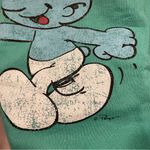 Aqua chunky distresses smurf sweatshirt pockets Whole Hauss Blue Size L Photo 6