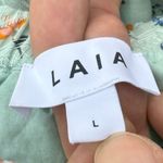 Anthropologie  LAIA Pastel Green Floral Off-Shoulder Top / L / EUC Photo 13