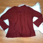 Sundry  Long Sleeve Slub Lace Up Tee Sunnyside XS Photo 1