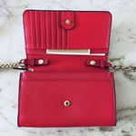 Michael Kors Jet Set Travel Coral Reef Leather Multi Function Phone Crossbody Photo 7