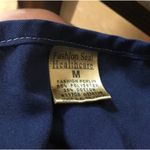 Fashion Seal Scrub Top Blue Size M Photo 2