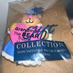 Avon Vintage “Grandma The Bear Truth I Love You” Bear Keychain Blue Photo 6