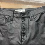 KanCan Joan High Rise Faux Leather Bootcut Pants Women’s Size 7/27 Leather Pants Black Photo 6