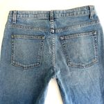 KHAITE Alissa High-Rise Straight-Leg Denim in Blue Size 27 Photo 5