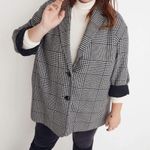 Madewell Oversized Dorset Blazer in Tiarnan Glen Plaid Photo 0