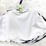 Victoria's Secret Victoria’s Secret Swim Black Floral Zebra Print Bikini Top XS Photo 2